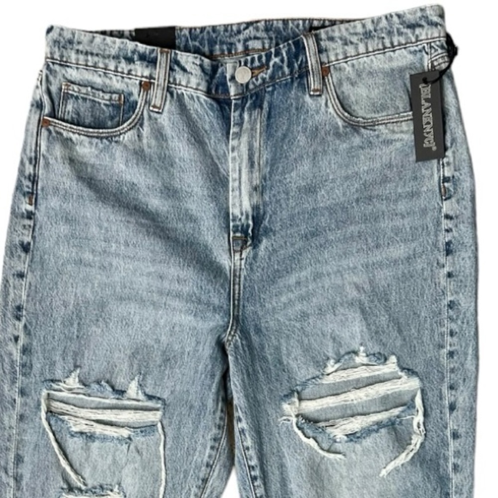 BLANKNYC The Madison Crop High-Rise Jeans - Size 30, NWT Distressed Ripped Jeans - Picture 8 of 9
